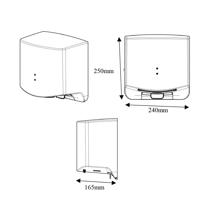 AWS HD-0599WT Hand Dryer (White)