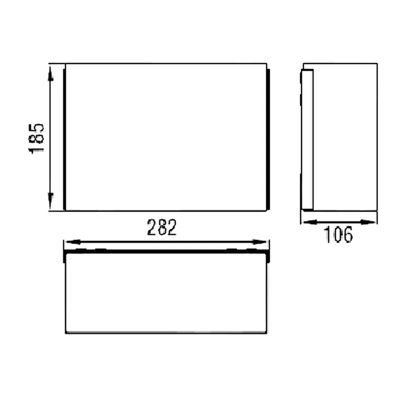 AWS MI-8307 Stainless Steel Paper Towel Dispenser