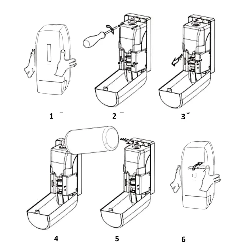 AWS SH-0640 Soap Dispenser