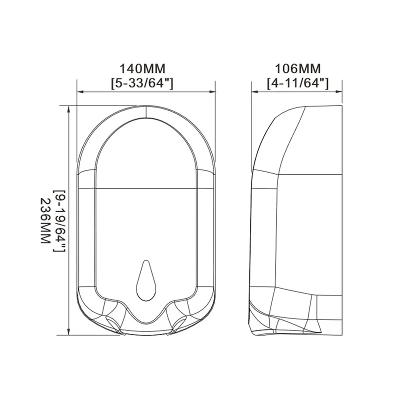 AWS SH-0735 Sensor Hand Sanitizer Dispenser