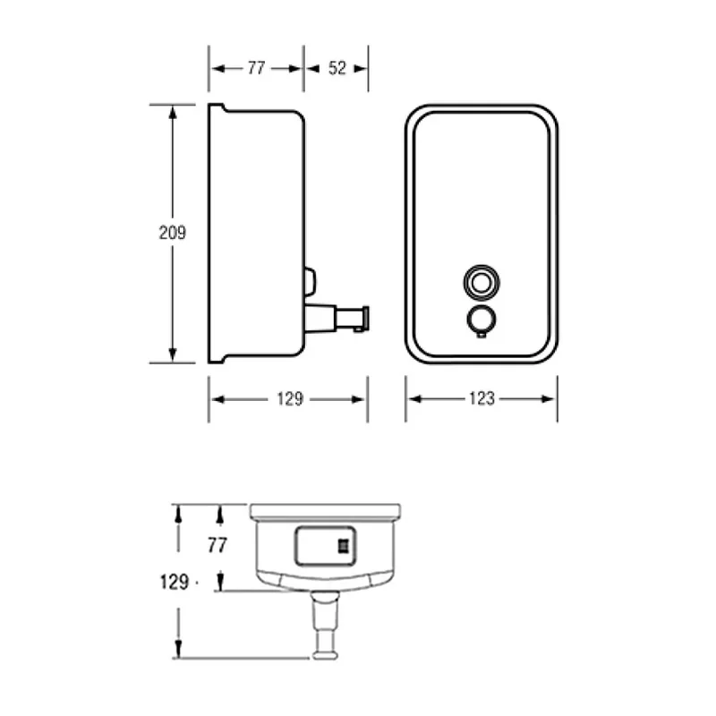 AWS SH-1081 Soap Dispenser