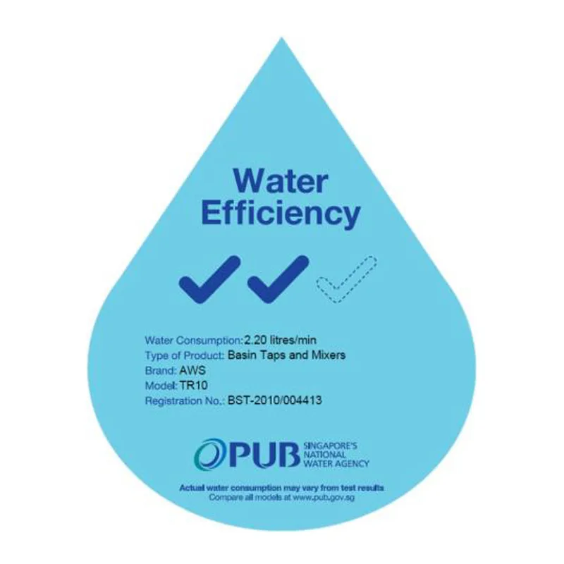 AWS TR10 Self Closing Basin Tap