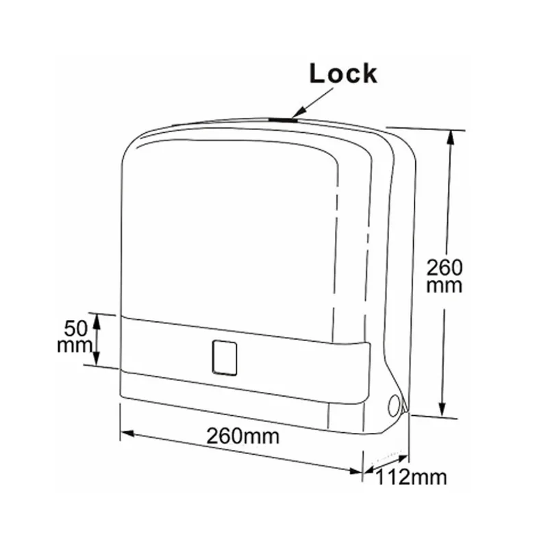 FD-825 Plastic Paper Towel Dispenser