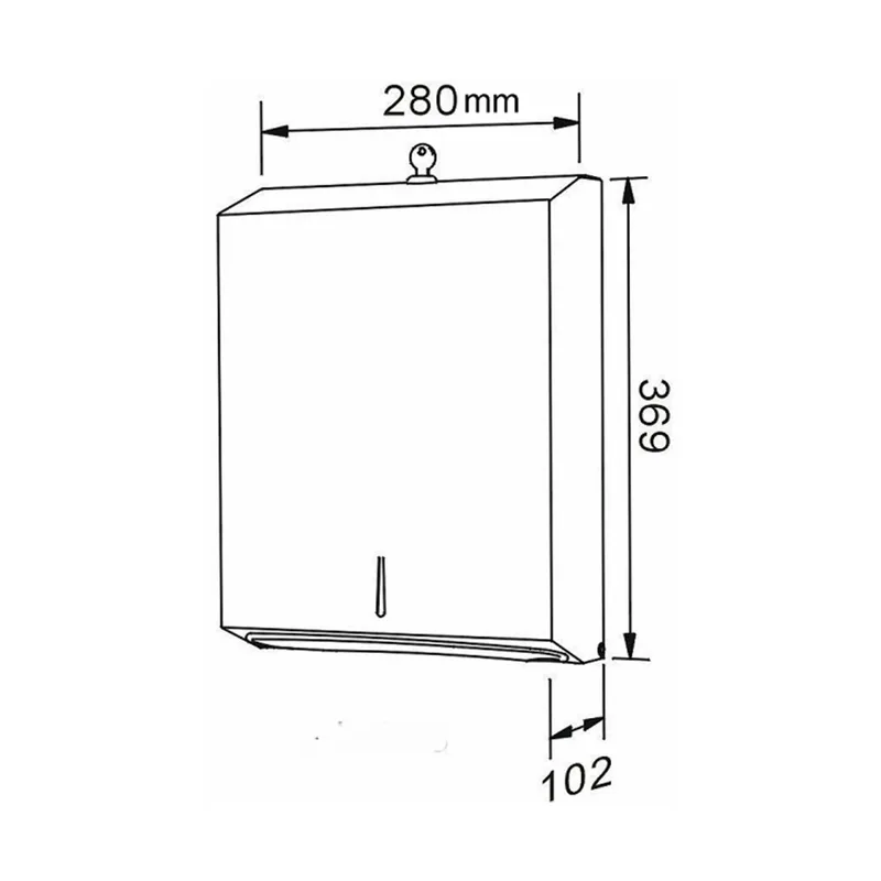 FD-928 Stainless Steel Paper Towel Dispenser