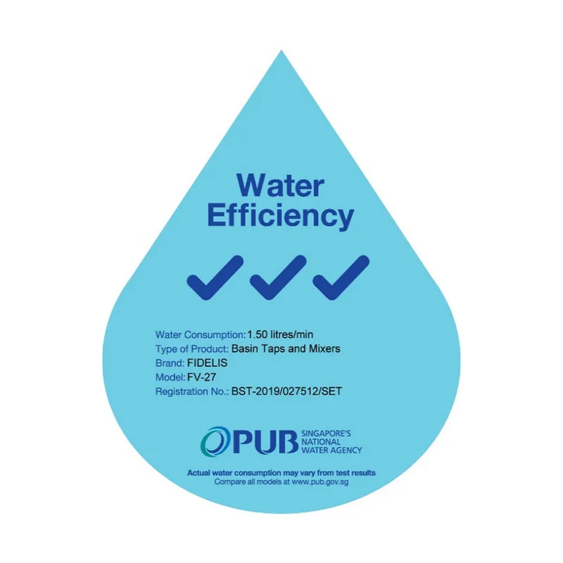 FV-27 Self Closing Tall Basin Tap