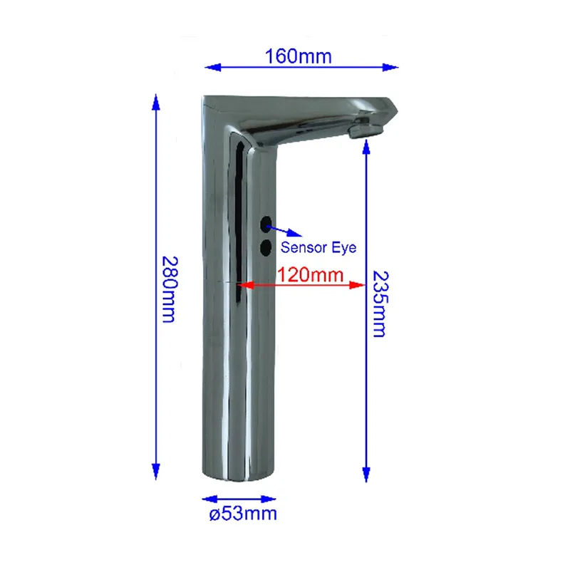 FV-8000-11EB Sensor Tall Basin Tap