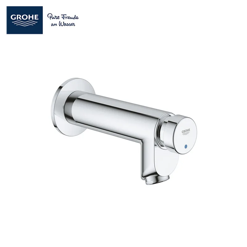 Grohe Euroeco Cosmopolitan-T 36266000 Self Closing Wall Mounted Basin Tap