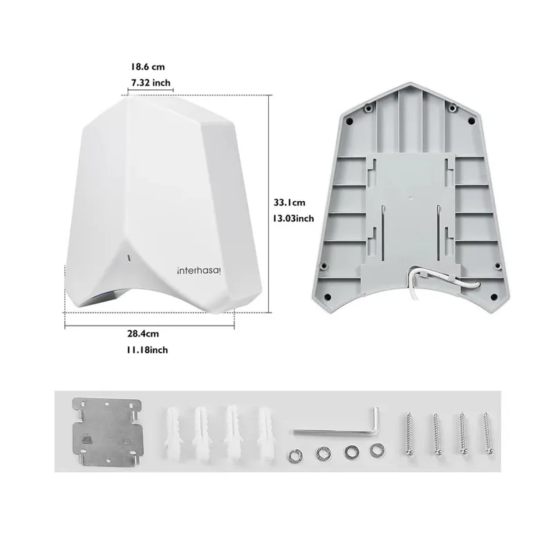 INT-A3890 Hand Dryer (Grey)