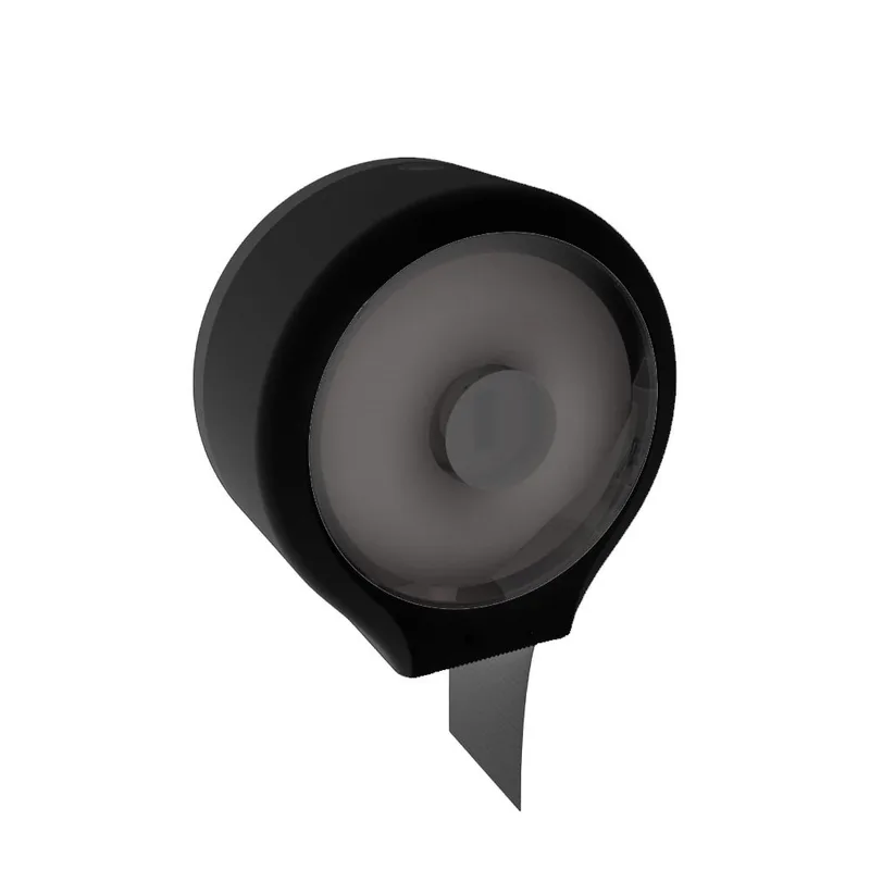 INT-E51021-Black Jumbo Roll Towel Dispenser (Black)