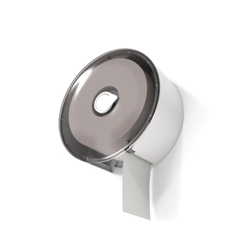 INT-E51023-Black Jumbo Roll Towel Dispenser (Black)
