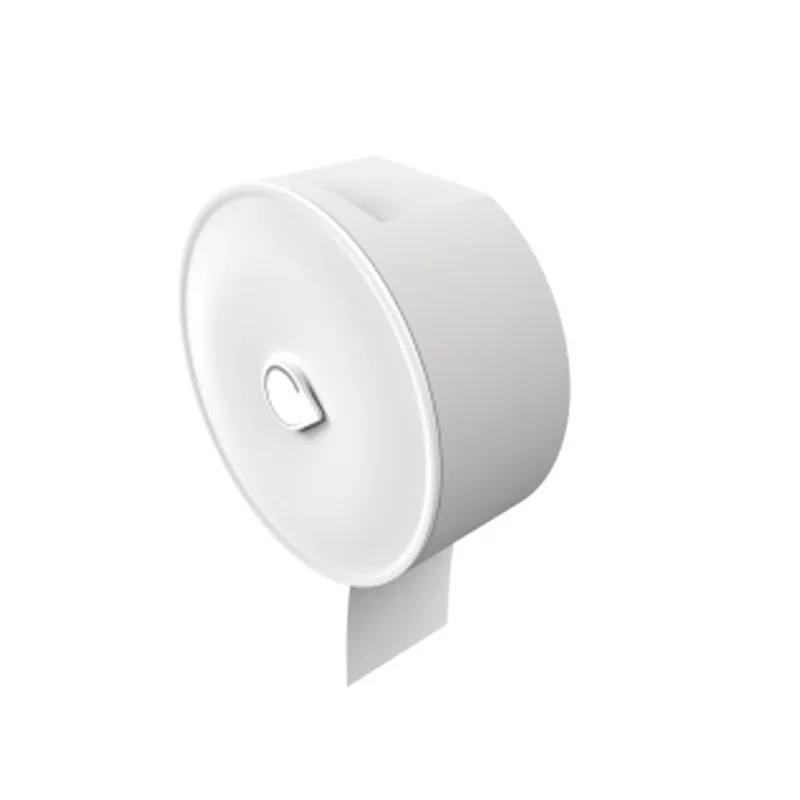 INT-E51023-White Jumbo Roll Towel Dispenser (White)