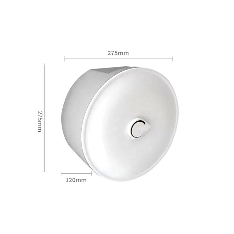INT-E51023-White Jumbo Roll Towel Dispenser (White)