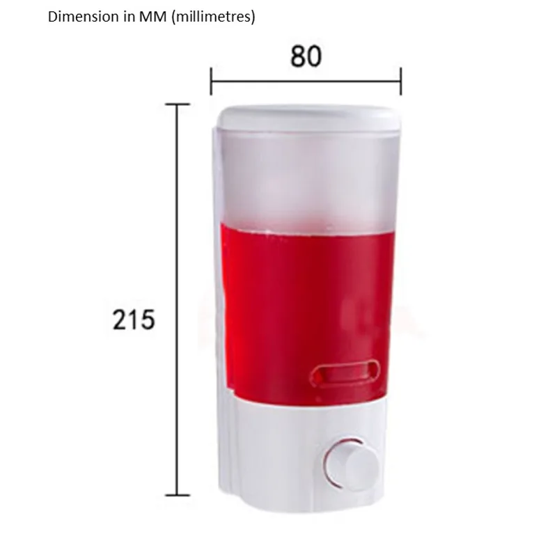 SH9101W Wall-Mount Soap Dispenser White