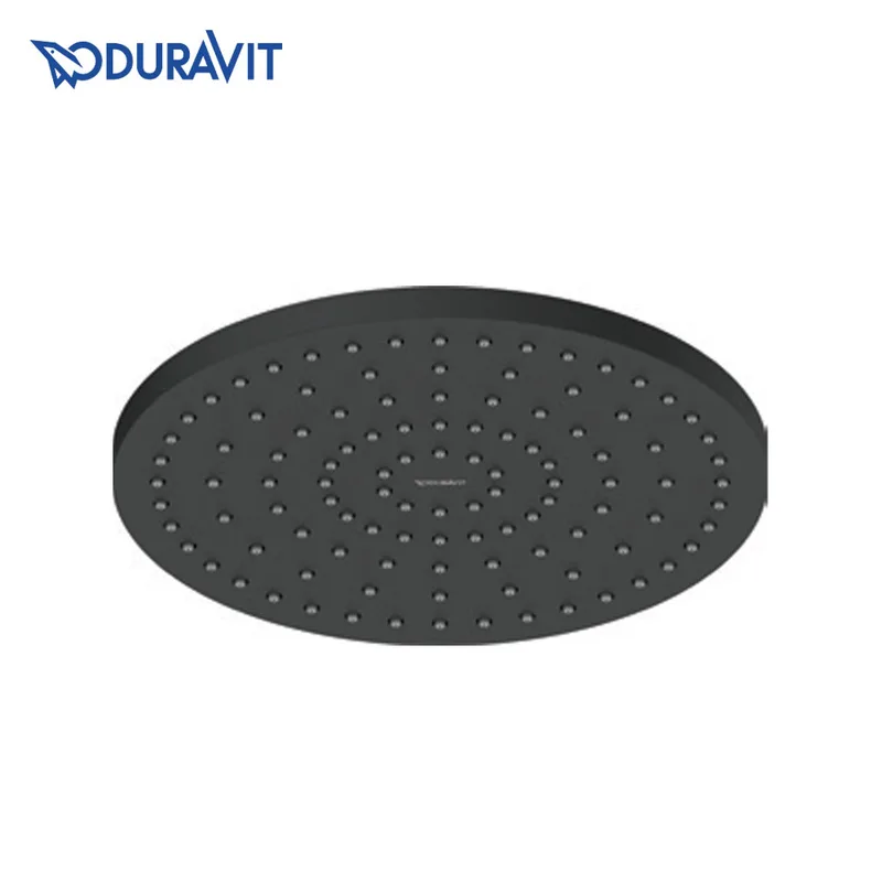 Duravit 066-0018-A46 Round Showerhead 250mm (Matt Black)