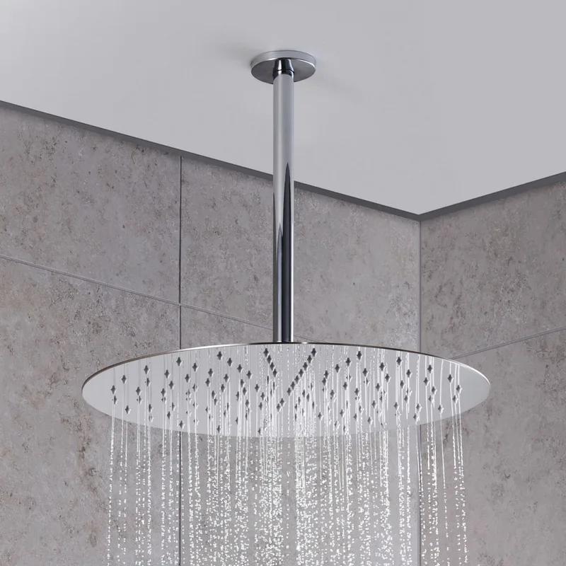 Duravit 066-0020-A10 Stainless Steel Round Showerhead 300mm (Chrome)
