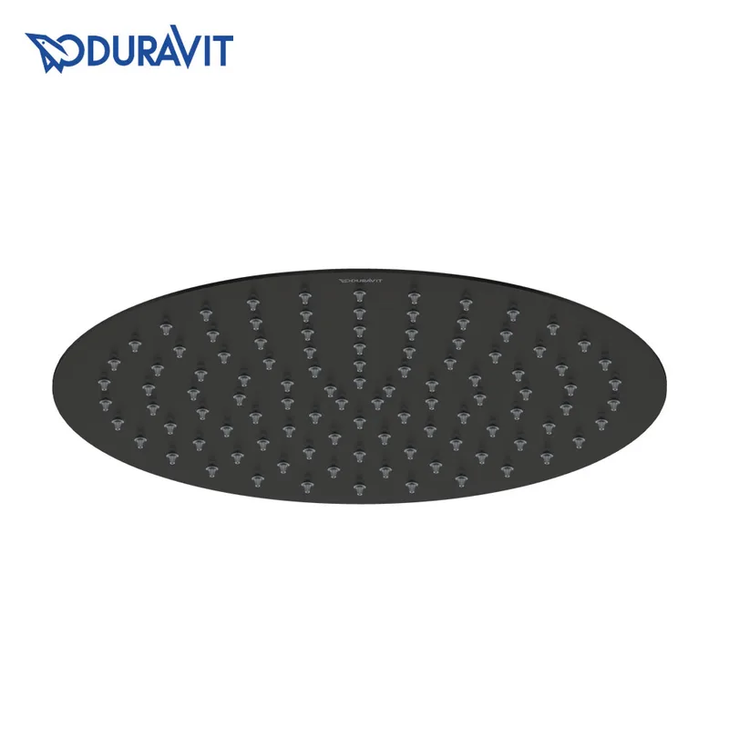 Duravit 066-0020-A46 Stainless Steel Round Showerhead 300mm (Matt Black)