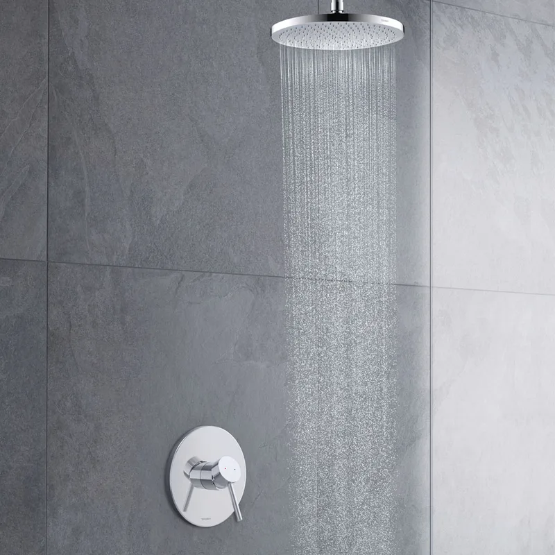 Duravit 067-0025-010 Ceiling-Mount Shower Arm 210mm (Chrome)
