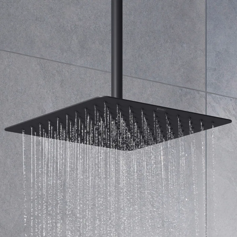 Duravit 067-0025-046 Ceiling-Mount Shower Arm 210mm (Matt Black)