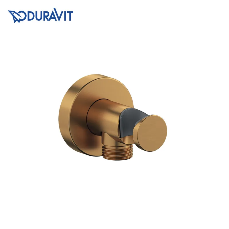 Duravit UV063-0009-004 Wall Union with Holder (Brushed Bronze)