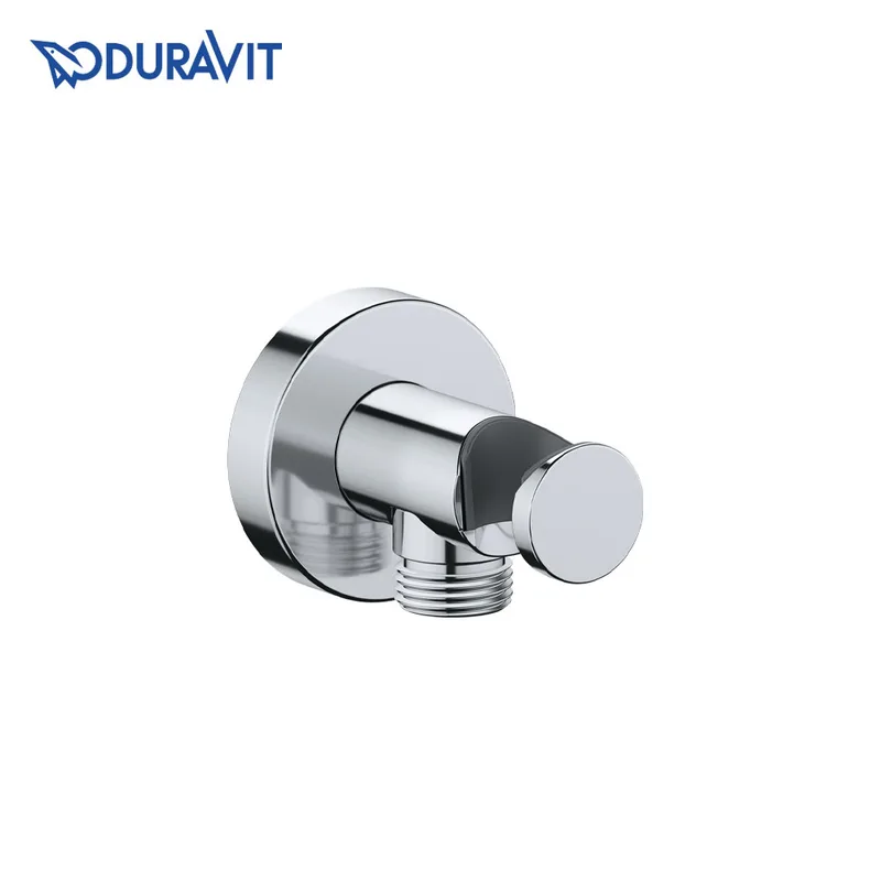 Duravit UV063-0009-010 Wall Union with Holder (Chrome)
