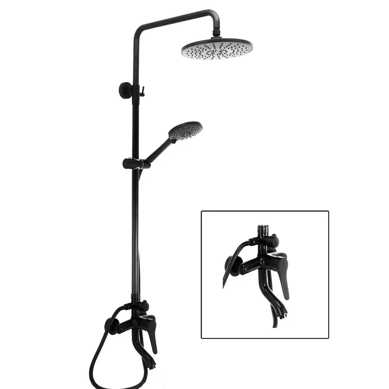 Fidelis FL-M87D-BK Rain Shower (Black)