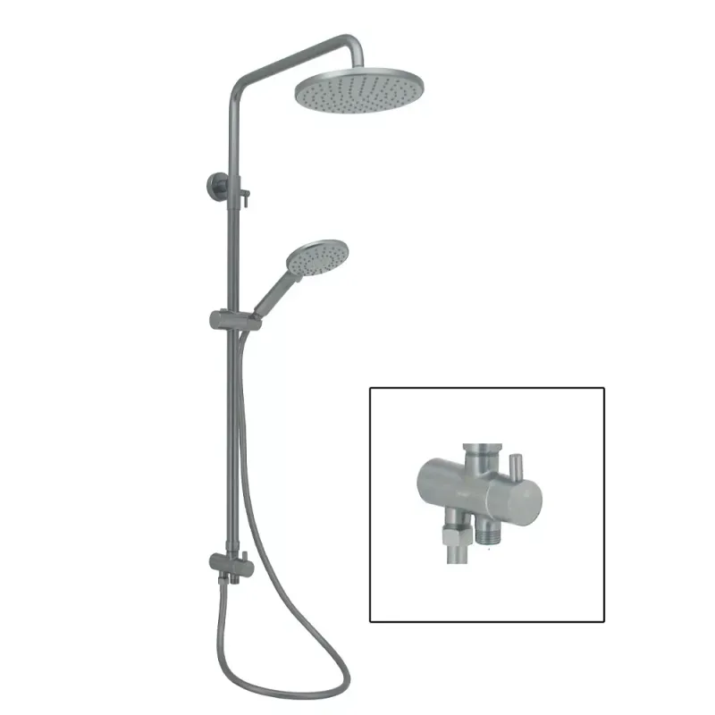 Fidelis FT-038R-HGM Shower Diversion Set (Gun Metal)