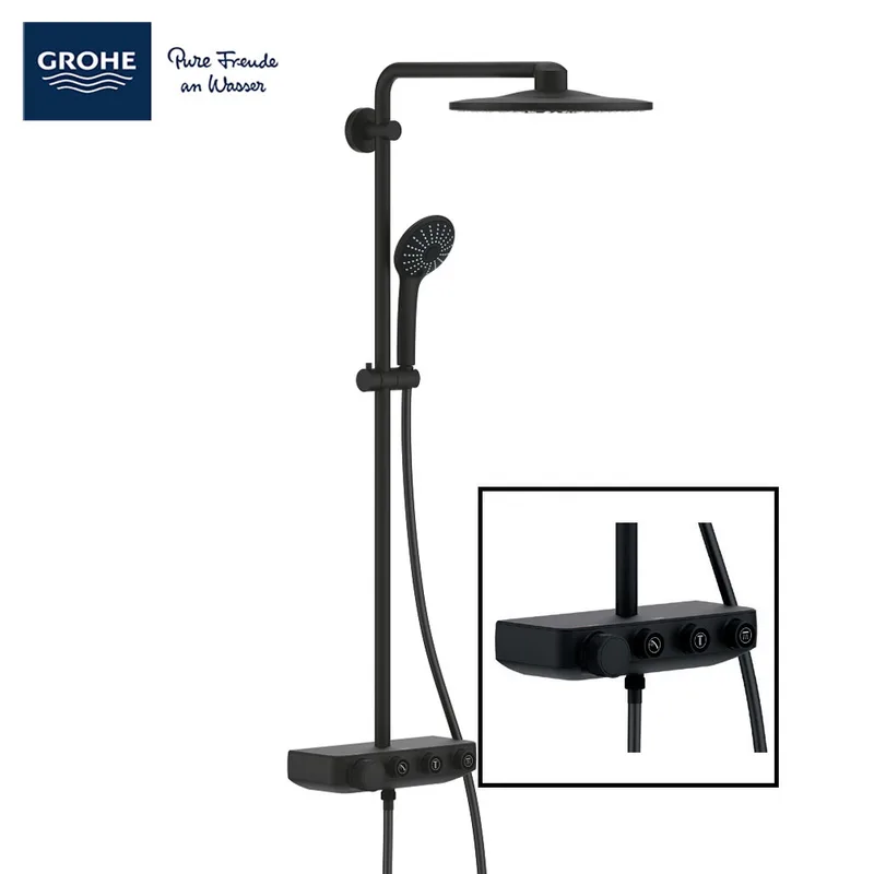 Grohe 22120KF0 Euphoria SmartControl 310 Duo Shower System with Thermostatic Shower Mixer