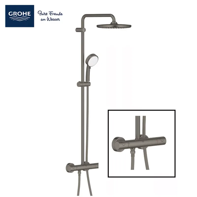 Grohe 26670AL0 Tempesta Cosmopolitan Rainshower System with Thermostat
