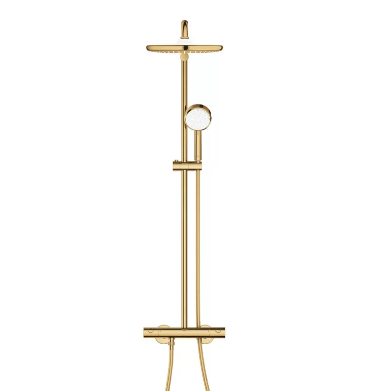 Grohe 26670GL0 Tempesta Cosmopolitan Rainshower System with Thermostat