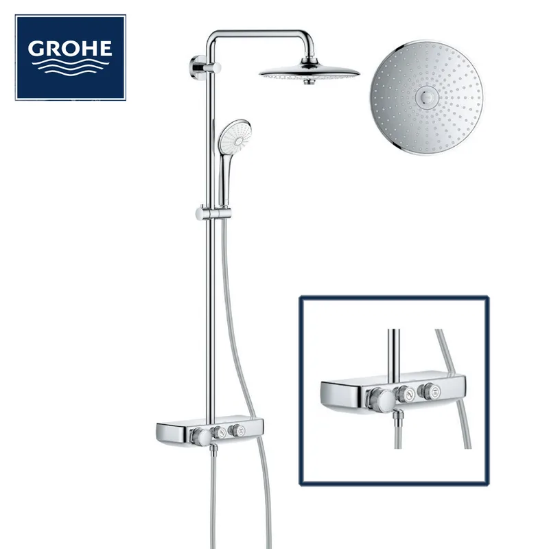 Grohe Euphoria SmartControl 260 26509000 Rainshower Thermostatic Shower Mixer