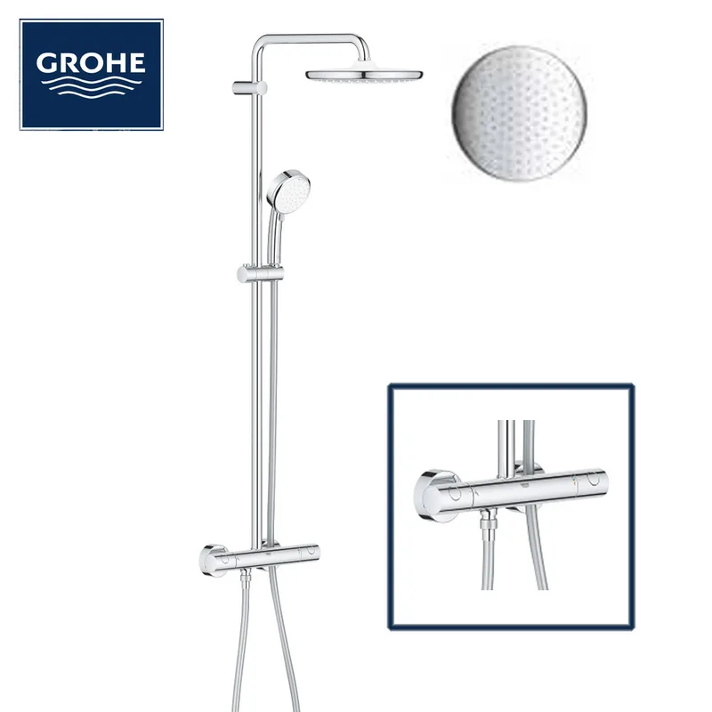 Grohe New Tempesta Cosmopolitan 250 26670000 Rainshower Thermostatic Shower Mixer