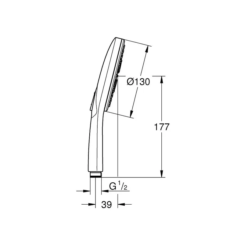 Grohe Rainshower SmartActive 130 Hand Shower