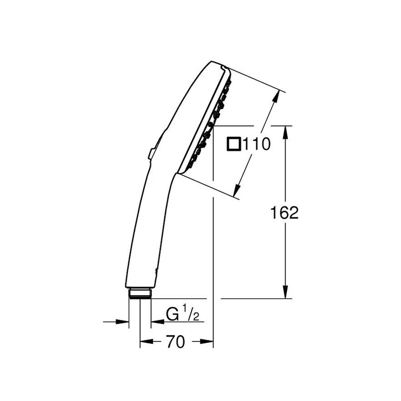 Grohe Tempesta Cube 110 III Hand Shower