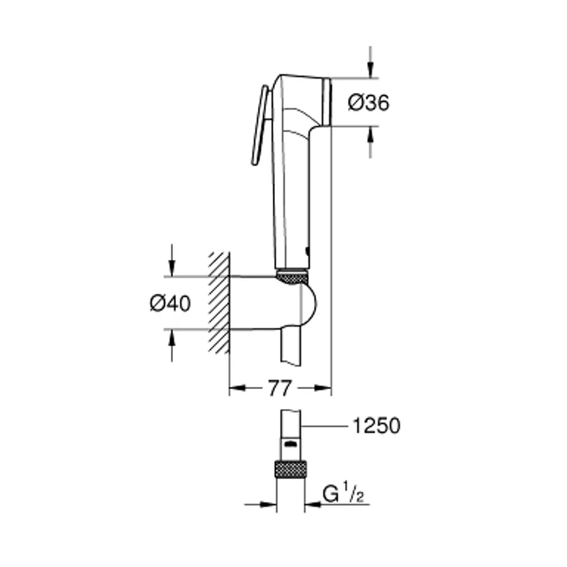 Grohe Tempesta-F Trigger Spray 27513001