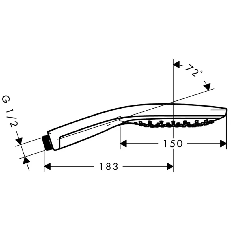 Hansgrohe 28587400 Raindance Select S150