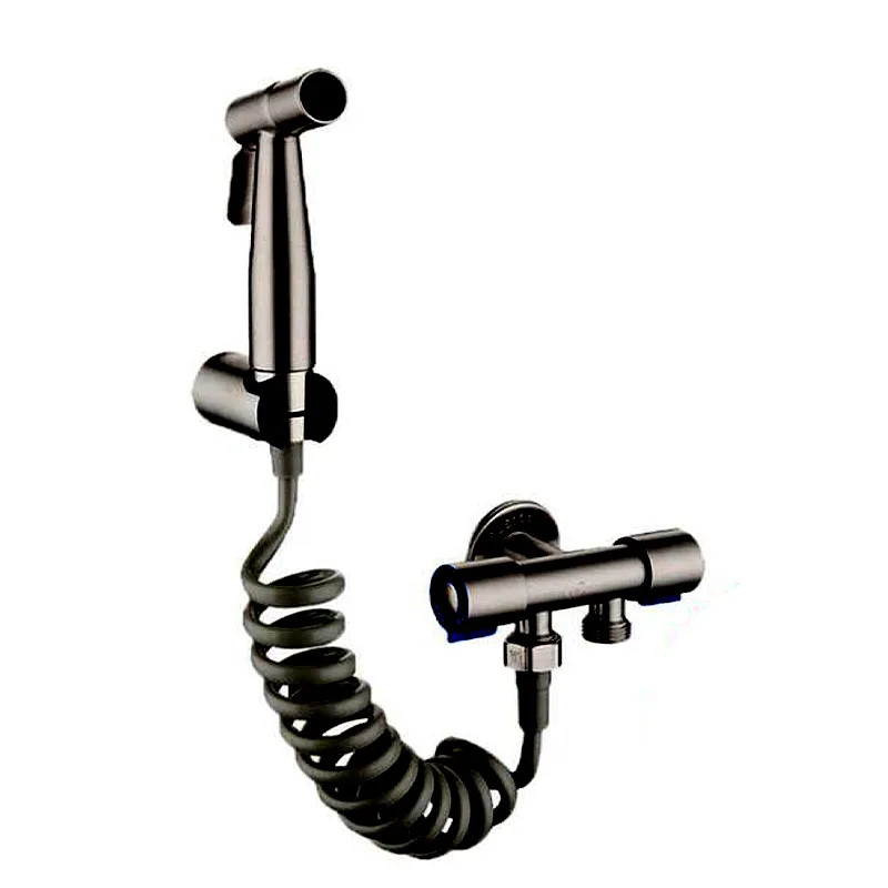 Nobel BS-79-BK Bidet Spray with Angle Valve (Black)