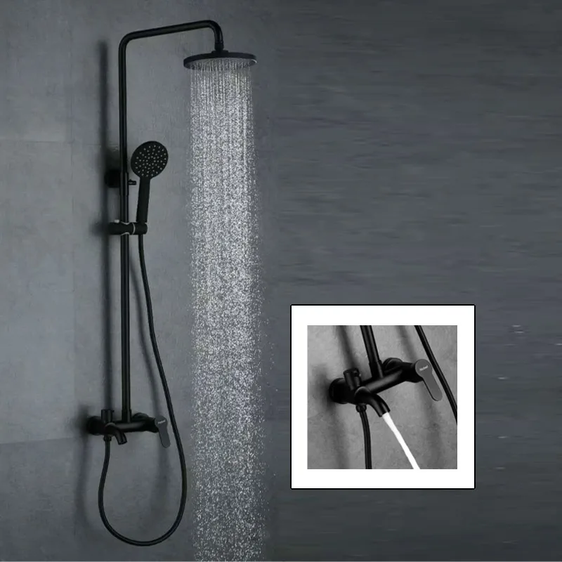 Nobel SH-1304-BK Rain Shower (Black Matt)