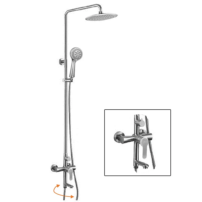 Nobel SH-1310-SS Rain Shower (Stainless Steel)