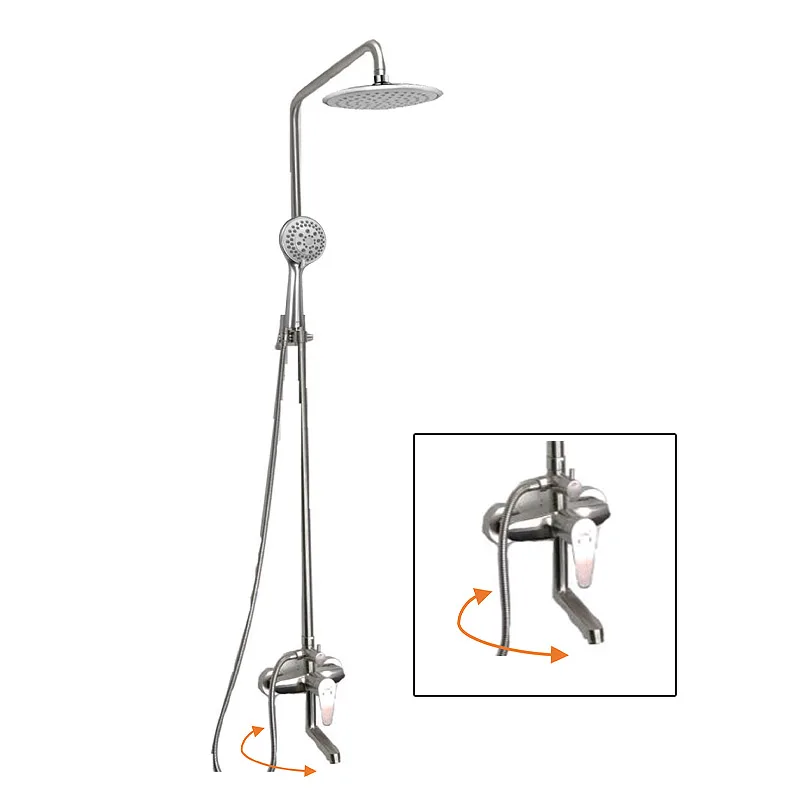 Nobel SH-1312-SS Rain Shower (Stainless Steel)