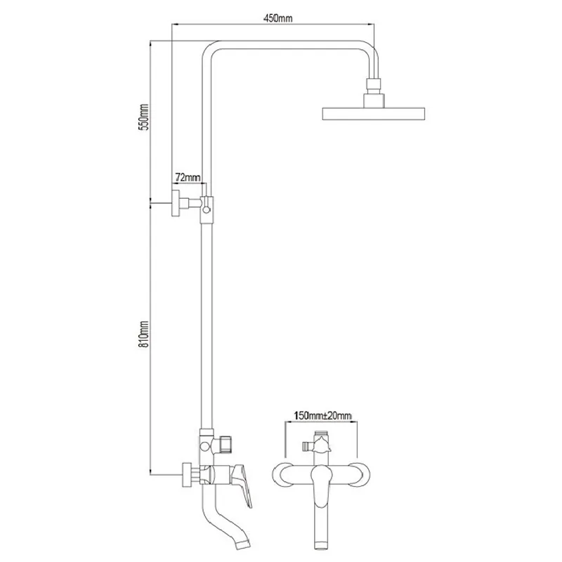 NTL-1010 Rain Shower