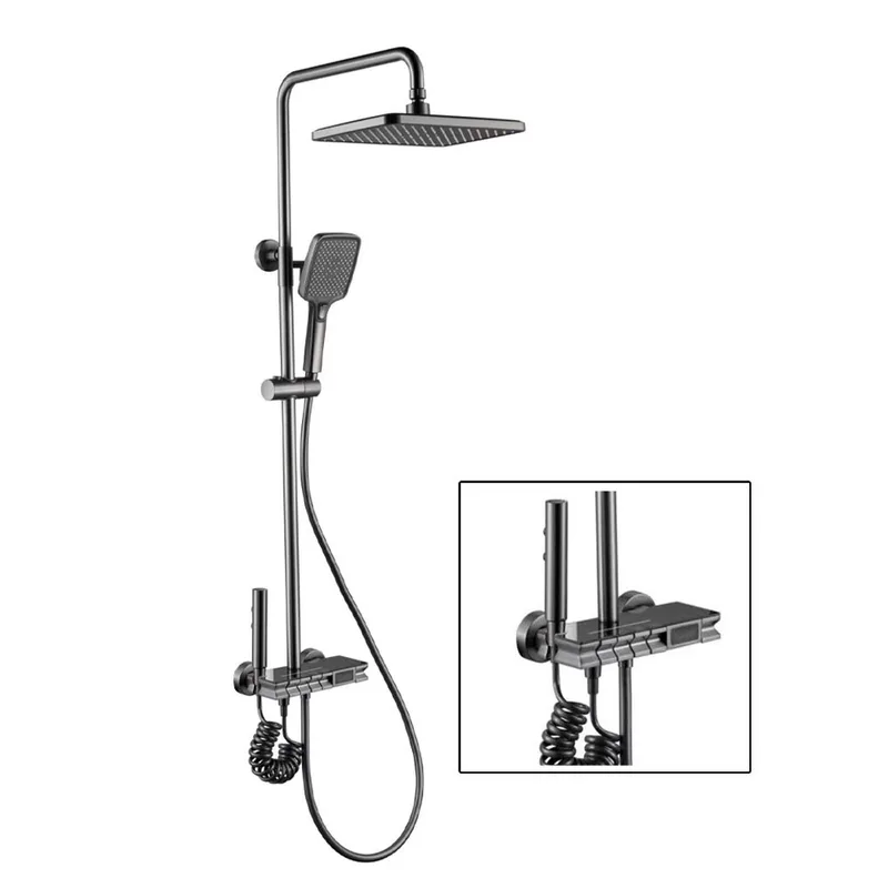 NTL-1039-GM Rain Shower (Gun Metal)