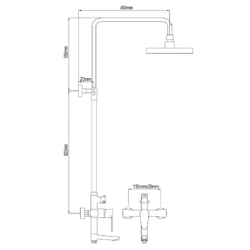 NTL-1107 Rain Shower