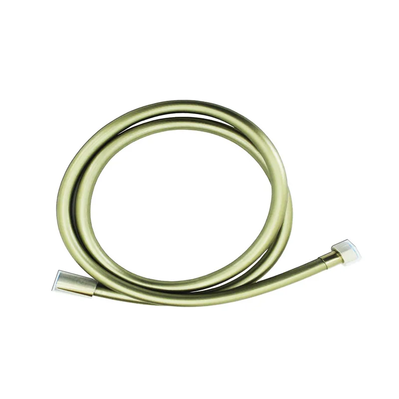 Shower Hose 1.2m PVC Non Anti-Twist (Brushed Gold)
