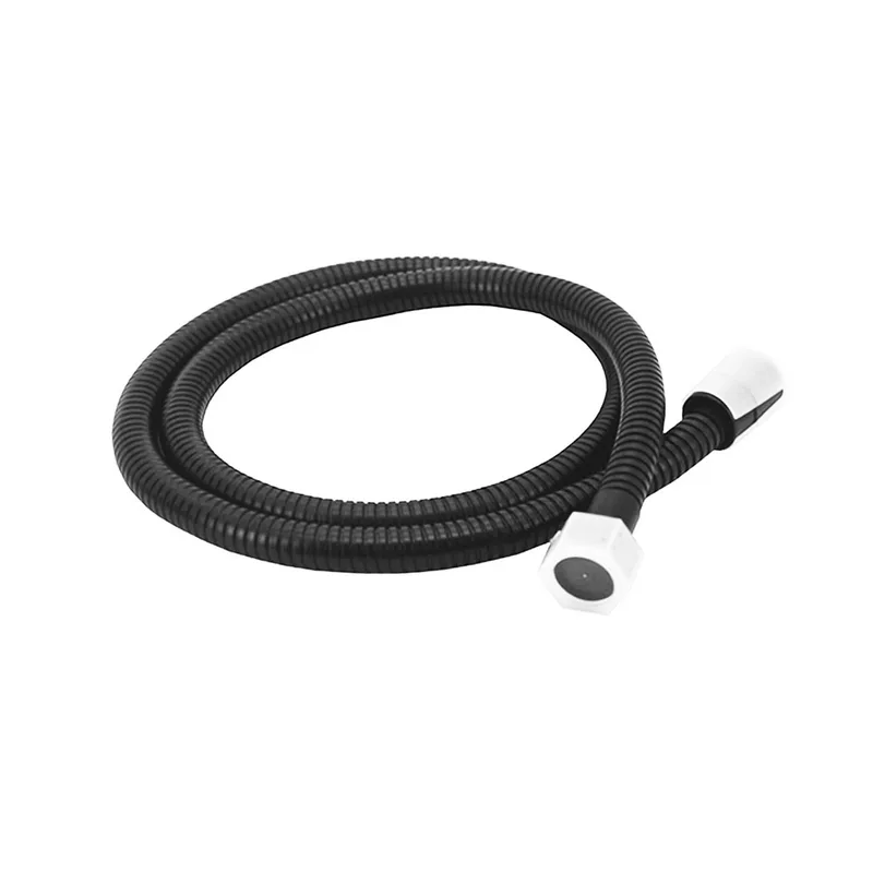 Shower Hose 1.5m Stainless Steel (Black)