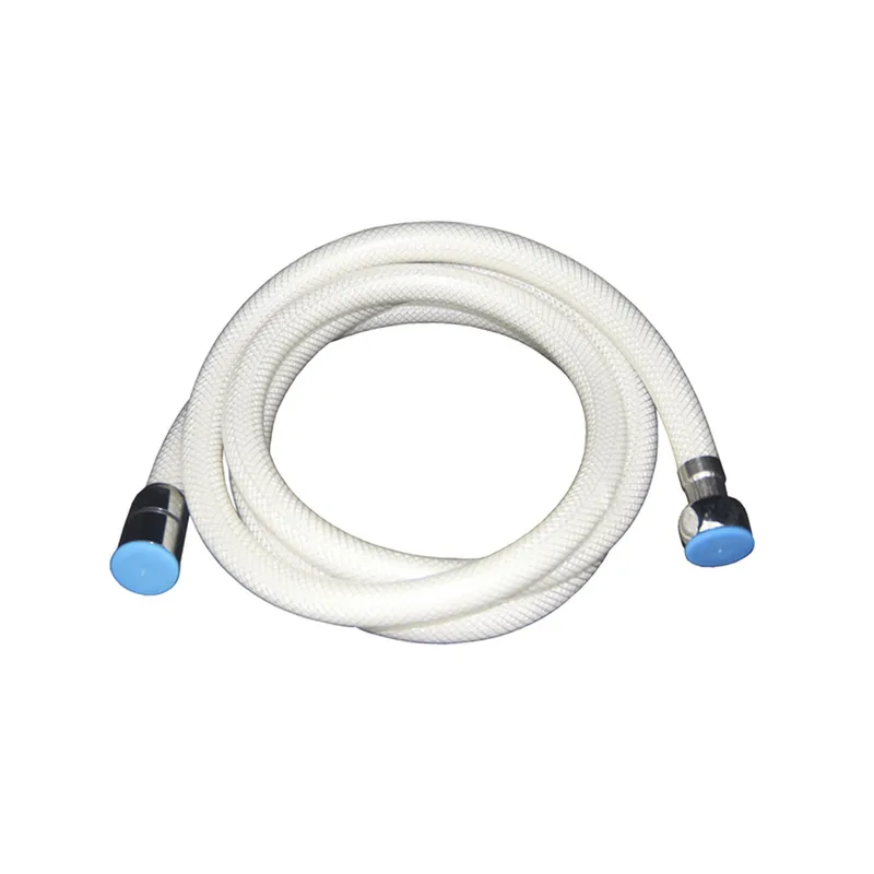 Shower Hose 1.75m White Braided
