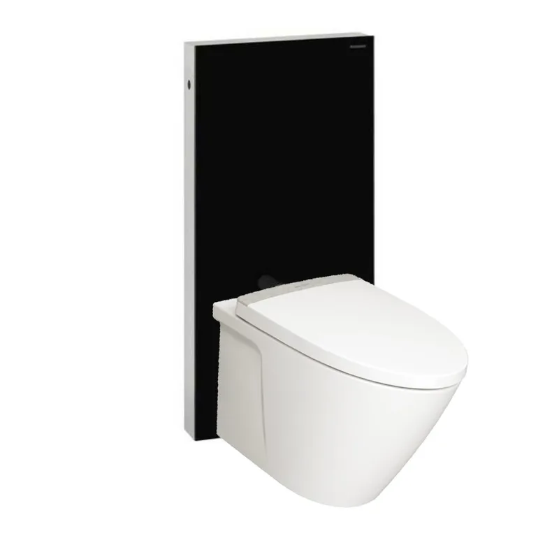 American Standard TF3229 with Geberit Monolith (Black)