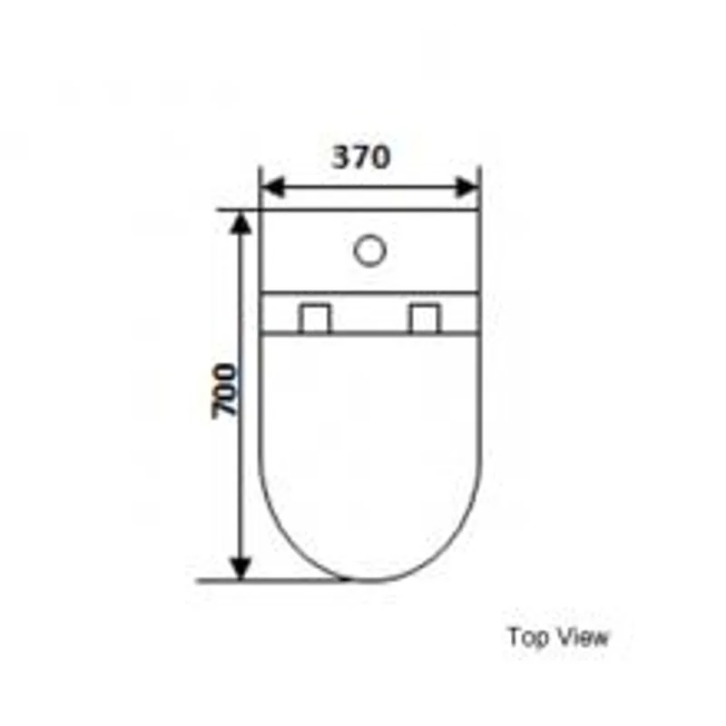 Baron W368 One-Piece Water Closet