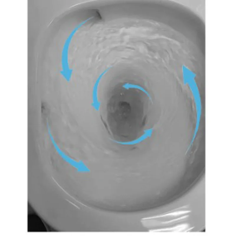 Baron W898 One-Piece Toilet Bowl with Tornado Flushing