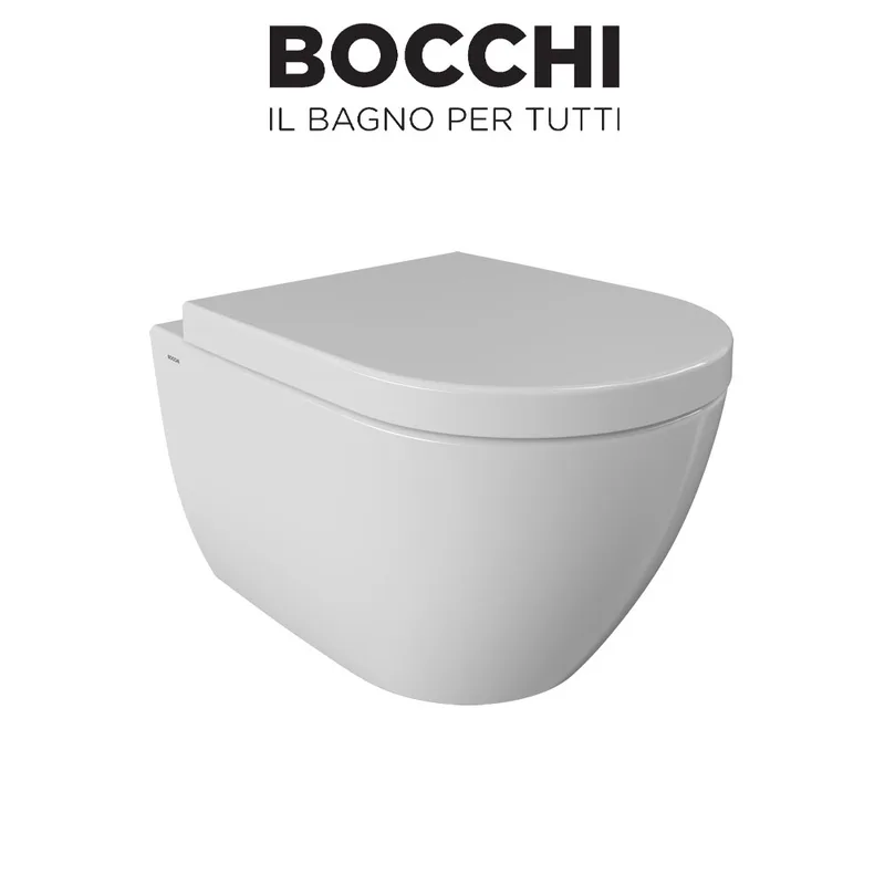 BOCCHI 1167 Extra Large Wall Hung Toilet