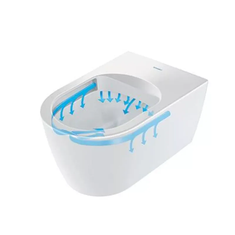 Duravit 252909 ME By Starck Rimless Wall Hung Toilet